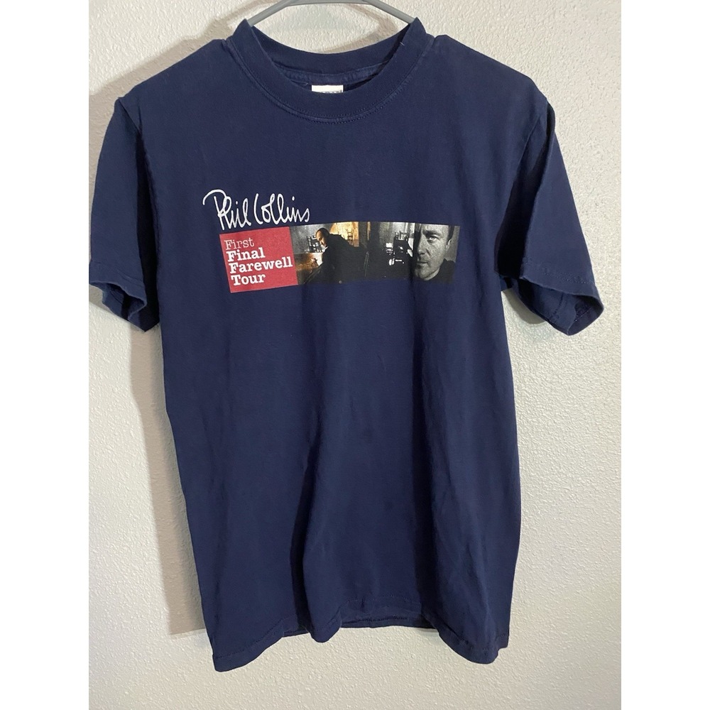 PHIL COLLINS "First Final Farewell Tour" Concert (SM) T-Shirt